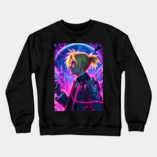 Edward elric neon Crewneck Sweatshirt